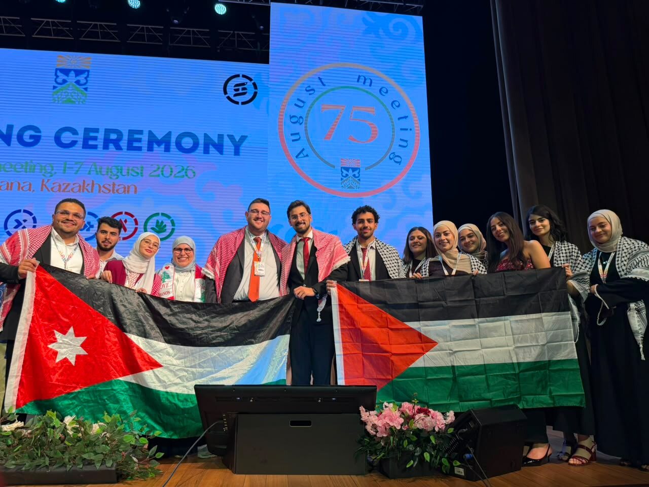 IFMSA-Jo representing Jordan at AM26